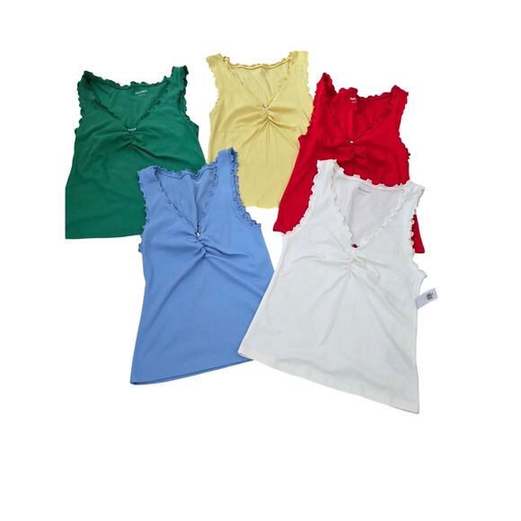 Old Navy Tops - Set of 5 Old Navy Sleeveless tops, size Small